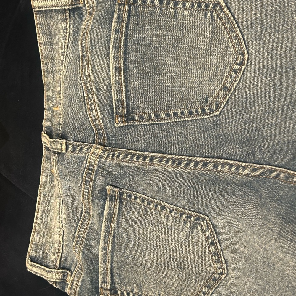 Eunina Faded Blue Ripped Skinny Jeans - Picture 4 of 5